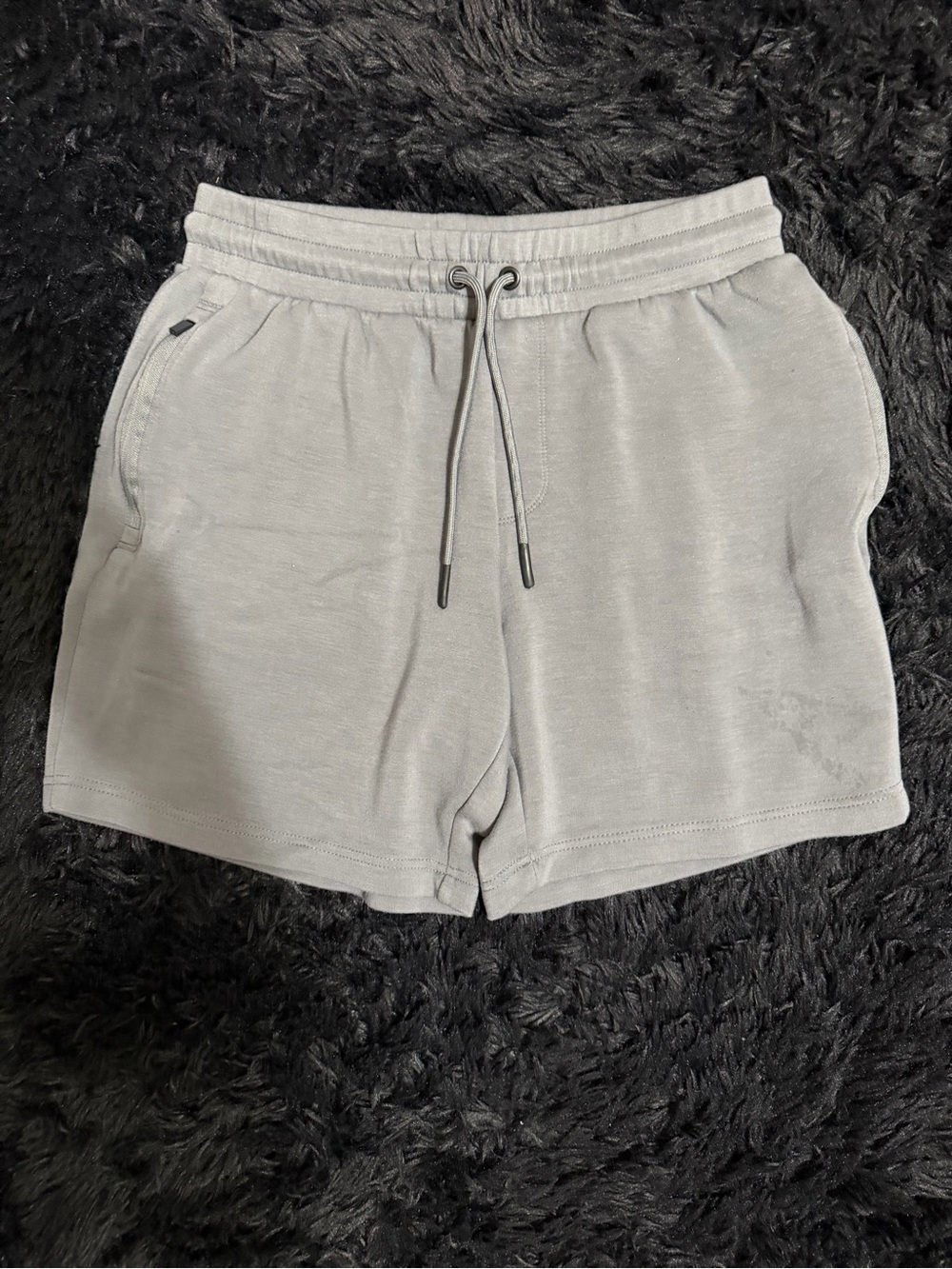2xist Light Gray Athletic Drawstring Shorts
